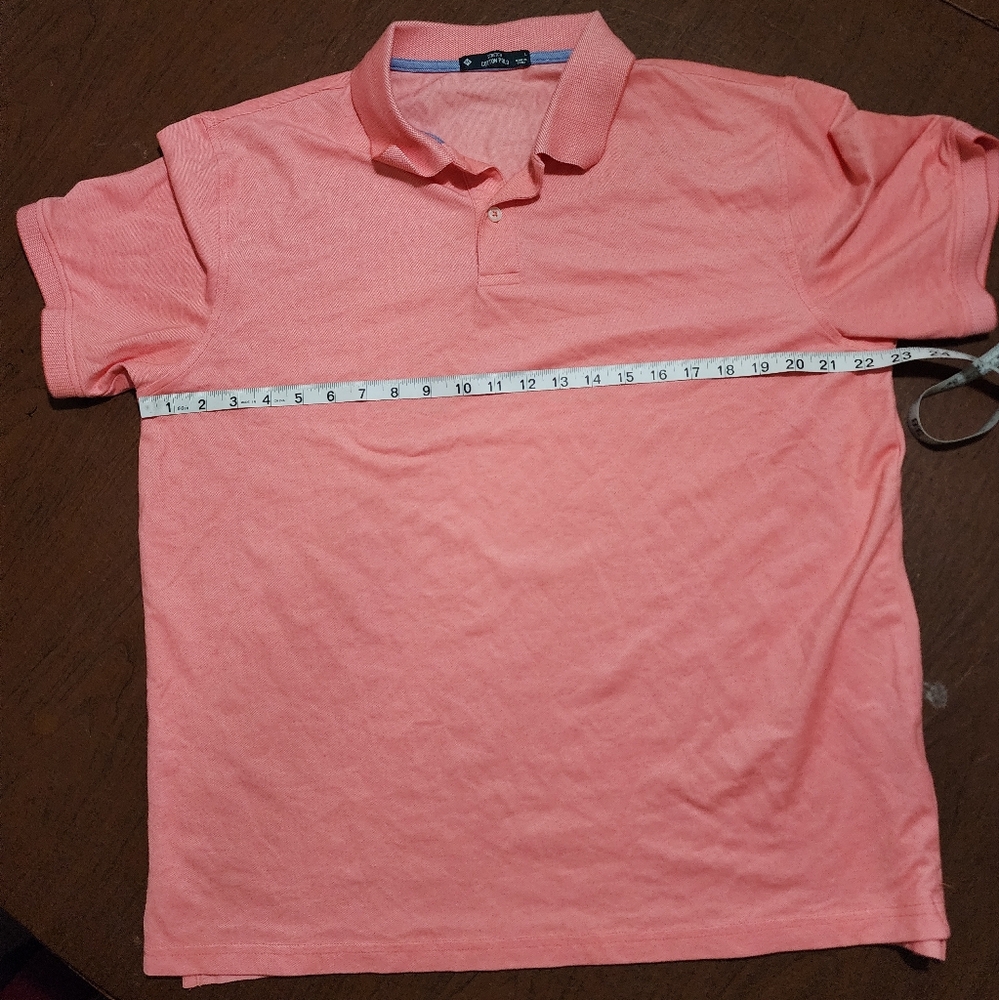 Men's Salmon Polo Shirt